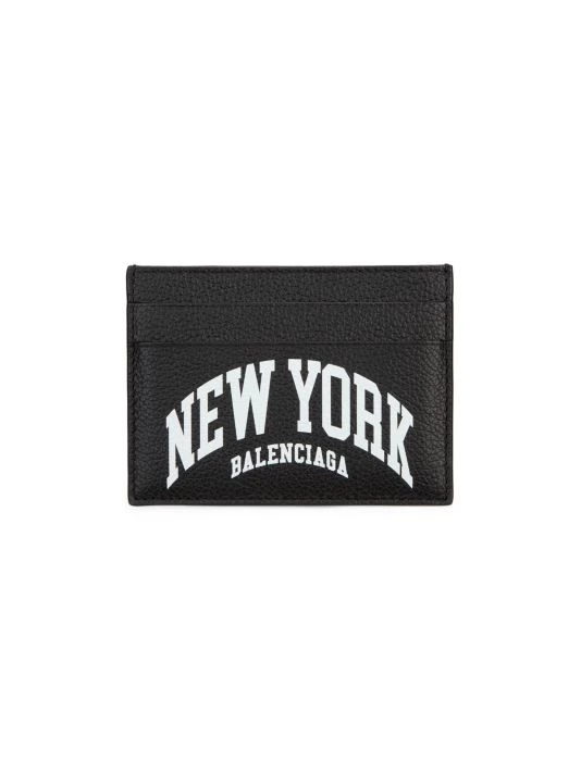 Balenciaga New York Leather Card Case For Men