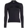 Balenciaga Logo Mock Neck Top