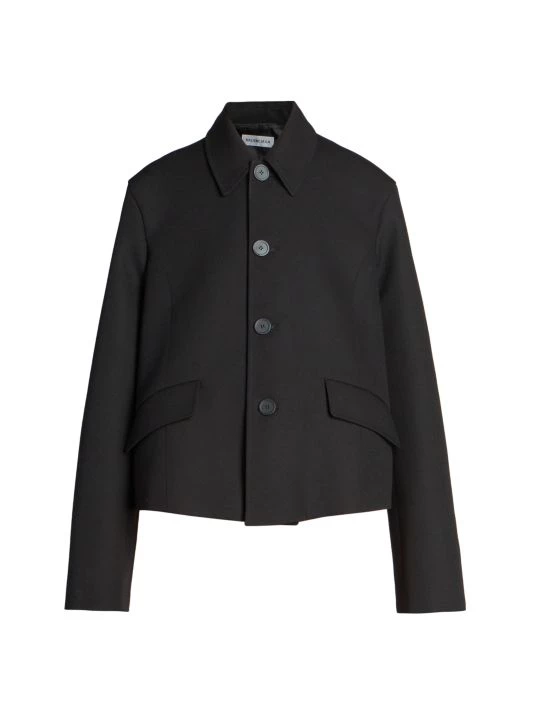 Balenciaga Deconstructed Boxy Wool Jacket