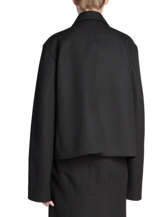 Balenciaga Deconstructed Boxy Wool Jacket - Image 5