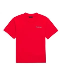 Balenciaga Little Kid's & Kid's Logo Crewneck T-Shirt For Kids