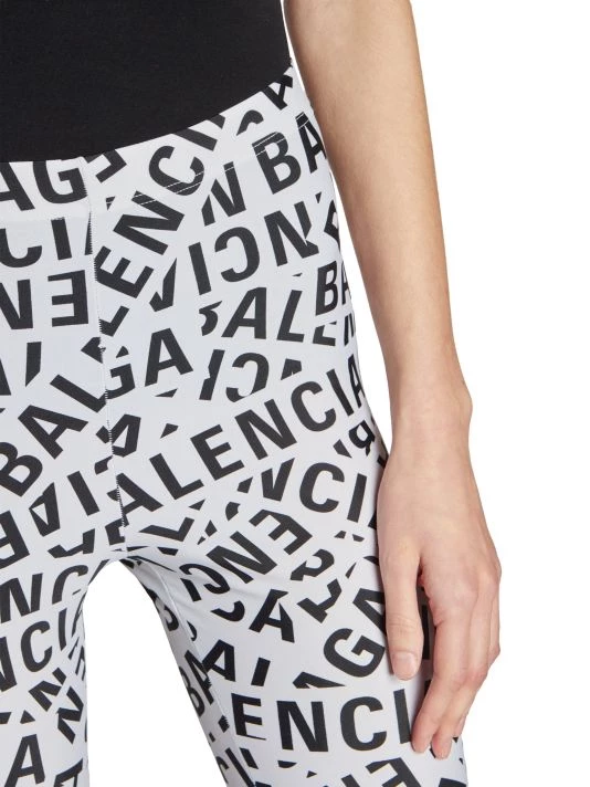 Balenciaga Logo Printed Leggings - Image 6