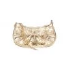 Balenciaga Mini Le Cagole Metallic Leather Shoulder Bag