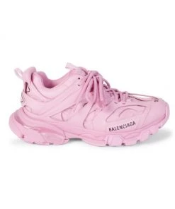Balenciaga Faux Leather Track Sneaker For Men
