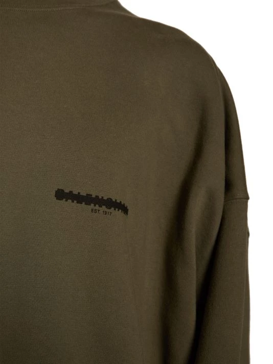 Balenciaga Oversized Redacted Logo Sweatshirt For Men - Image 6