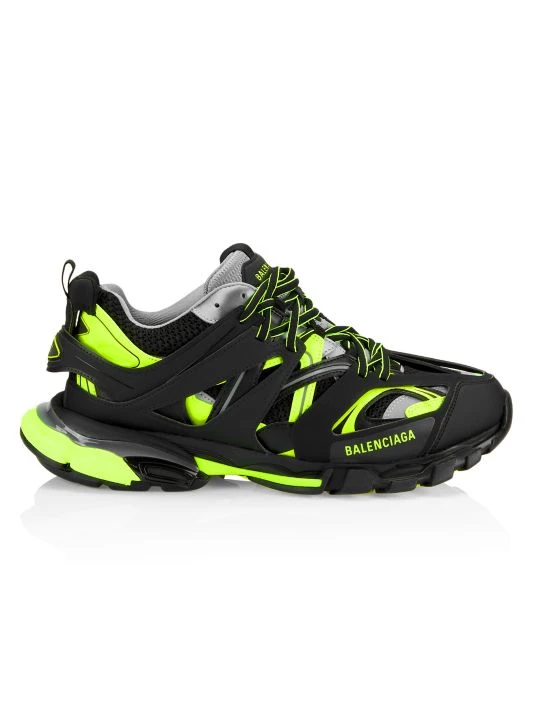 Balenciaga Track Lace-Up Sneakers For Men Black - Image 2
