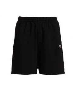 Balenciaga Logo Cotton Sweat Shorts
