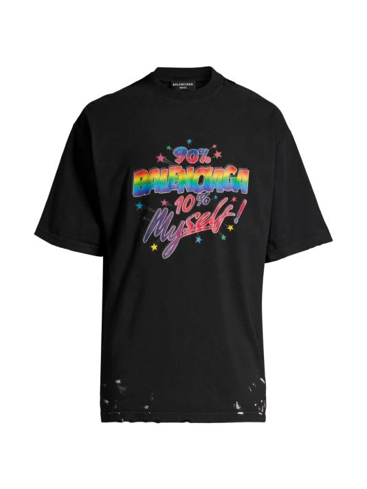 Balenciaga 90/10 Graphic T-Shirt For Men