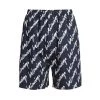 Balenciaga New Scribble Logo Pajama Shorts For Men