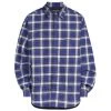 Balenciaga Check Flannel Padded Shirt For Men