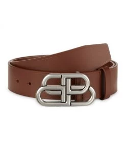 Balenciaga Extra Large Logo Belt For Men