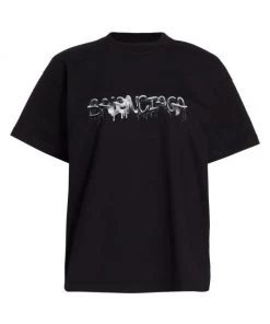 Balenciaga Slime Logo Vintage T-Shirt