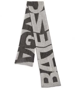 Balenciaga Wool Logo Scarf For Men
