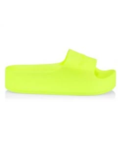 Balenciaga Chunky Logo Platform Slides