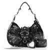 Balenciaga Medium Le Cagole Leather Shoulder Bag
