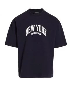 Balenciaga New York Logo T-Shirt For Men
