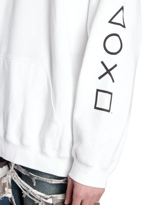 Balenciaga Boxy-Fit Playstation Hoodie For Men - Image 6