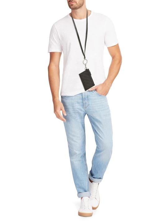 Balenciaga Logo Wallet Keyring For Men - Image 2