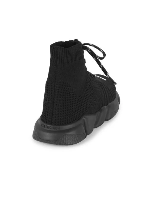 Balenciaga Kid's Speed Lace-Up Sneakers For Kids - Image 2