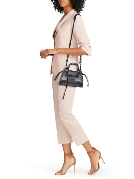 Balenciaga Mini Neo Classic Leather Satchel - Image 2