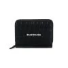 Balenciaga Cash Croc-Embossed Bi-Fold Wallet For Men