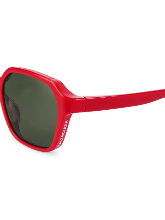 Balenciaga Everyday 58mm Square Sunglasses - Image 3