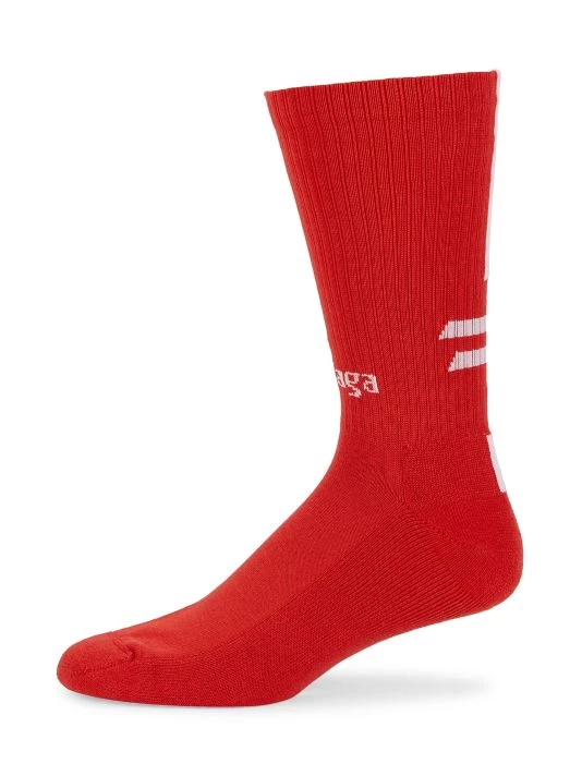 Balenciaga Logo Soccer Socks For Men