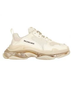 Balenciaga Triple S Clear Sole Sneakers For Men Noir