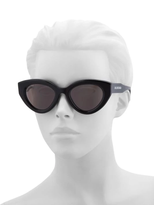 Balenciaga 51MM Cat Eye Sunglasses - Image 4