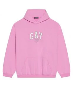 Balenciaga Pride Capsule Hooded Sweatshirt For Men