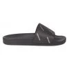 Balenciaga Chrome Logo Pool Slides For Men