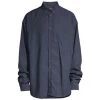 Balenciaga Oversized Pajama Shirt For Men Navy