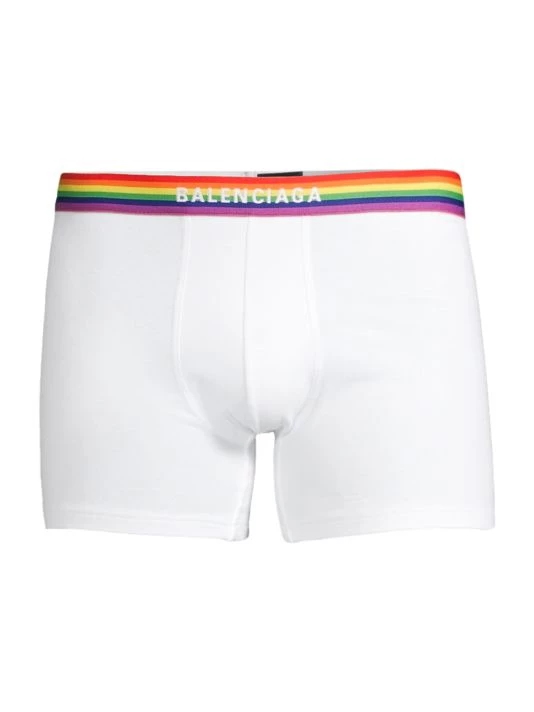 Balenciaga Pride Boxer Briefs For Men White