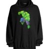 Balenciaga Hulk Boxy Hoodie Sweatshirt For Men
