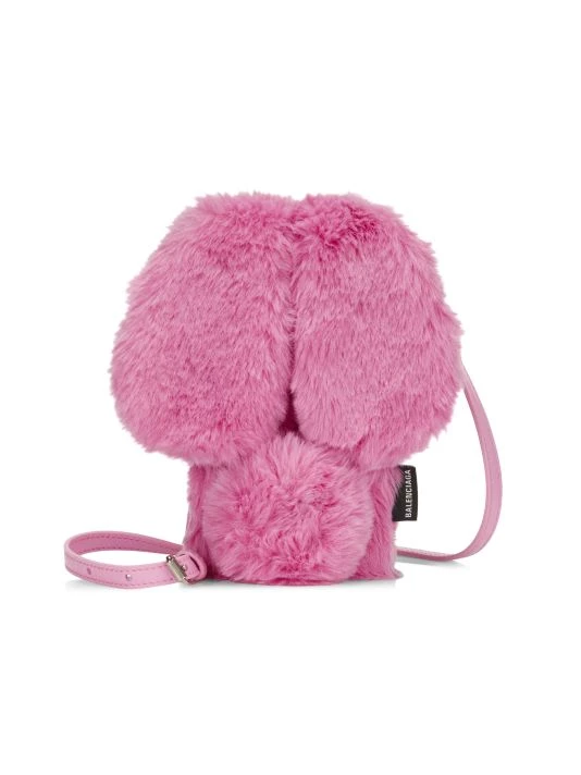 Balenciaga Fluffy Bunny IPhone 12 Case-On-Strap