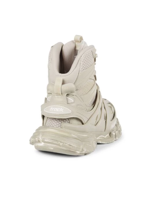 Balenciaga Mixed-Media High-Top Track Sneakers For Men - Image 3