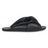 Balenciaga Drapy Padded Leather Sandals