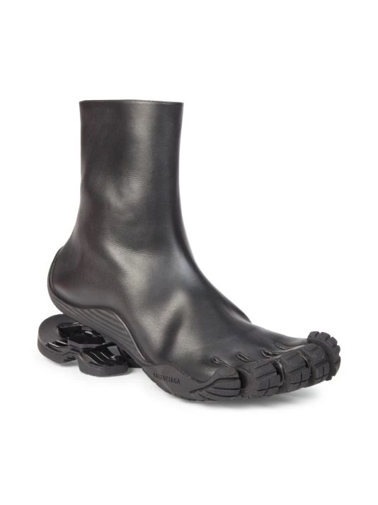 Balenciaga X Vibram® FiveFinger Leather Booties For Men - Image 2