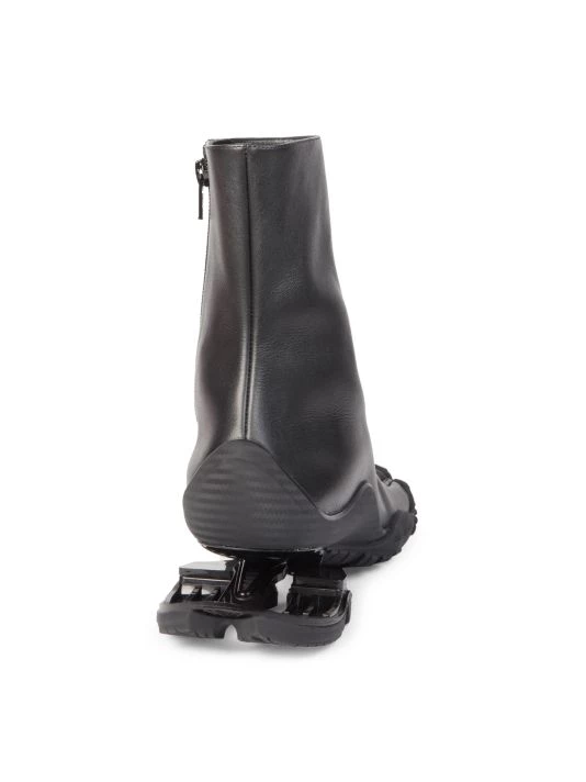Balenciaga X Vibram® FiveFinger Leather Booties For Men - Image 3