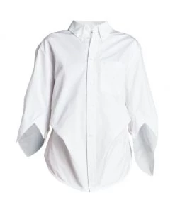 Balenciaga Architectural Poplin Shirt