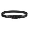 Balenciaga BB Croc-Embossed Leather Belt