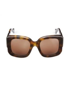 Balenciaga Paris 53MM Rectangular Sunglasses