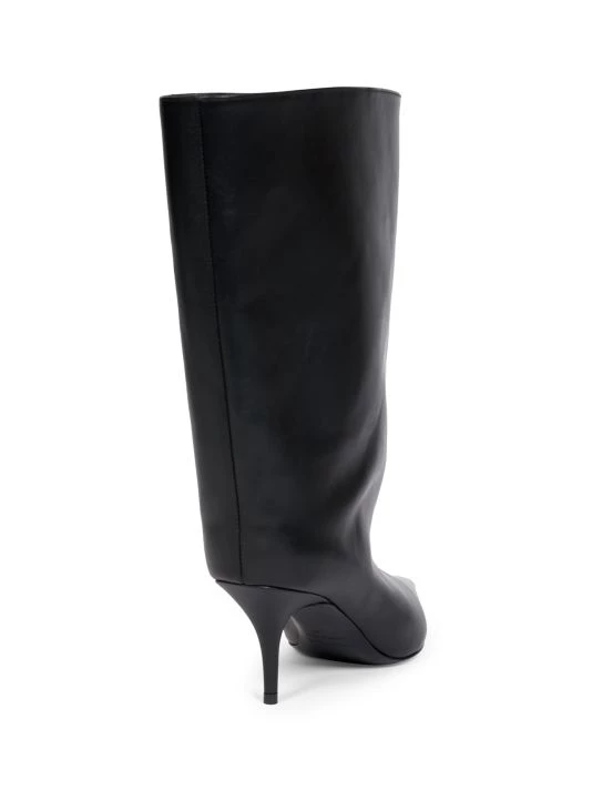 Balenciaga Waders 70 Leather Short Boots - Image 3