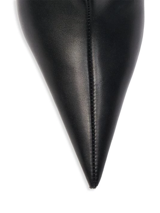 Balenciaga Waders 70 Leather Short Boots - Image 4