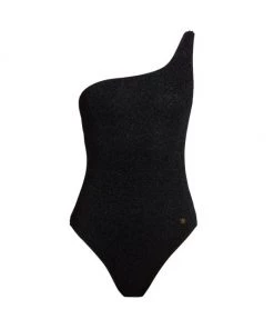 Balenciaga Glittery One-Piece Swimsuit