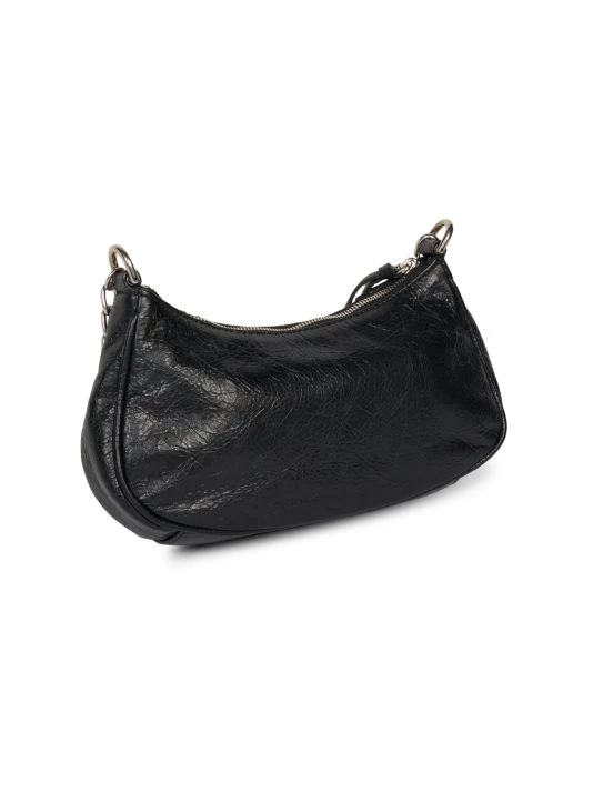 Balenciaga Le Cagole Mini Leather Shoulder Bag Lipstick Pink - Image 5