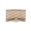 Balenciaga Hourglass Monogram Coated Canvas Wallet-On-Chain