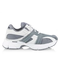 Balenciaga Phantom Mesh Sneakers Grey White