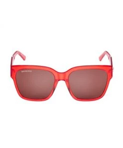 Balenciaga Flat 55MM Square Sunglasses