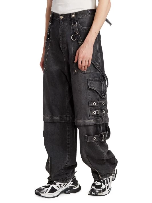 Balenciaga Raver Baggy Jeans For Men - Image 4